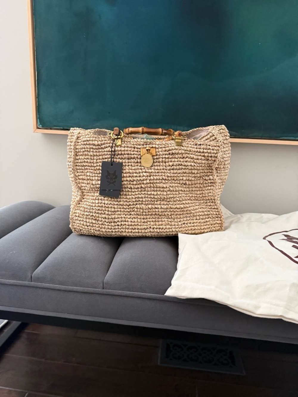 NWT Mme Mink Astrud Tote